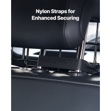 VEVOR Hunde Autobarriere einstellbare Trennwand Hundegitter (968 x 405 mm) Autoschutzgitter für die Rücksitze, Haustierbarriere aus Drahtgeflecht, universell passende Autobarriere für SUVs Lkws