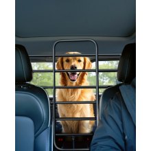 VEVOR Hunde Autobarriere einstellbare Trennwand Hundegitter Autoschutzgitter neig- und verschiebbar, Haustierbarriere mit Netzgewebe, universell passende Hunde-Autobarriere für SUVs Lkws Fahrzeuge