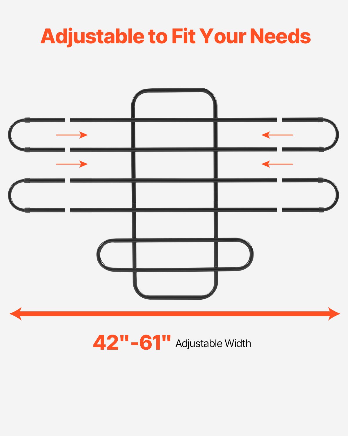 VEVOR Hunde Autobarriere einstellbare Trennwand Hundegitter Autoschutzgitter neig- und verschiebbar, Haustierbarriere mit Netzgewebe, universell passende Hunde-Autobarriere für SUVs Lkws Fahrzeuge