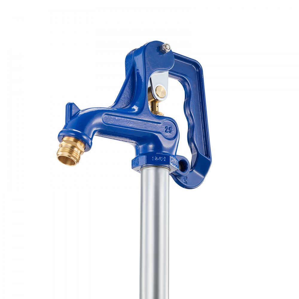 VEVOR Frostsicherer Gartenhydrant, 1280 mm, Außenwasserhahn mit 609,6 mm Eingrabetiefe, G 3/4 Zoll Rohranschluss & Schlauchkupplung, bleifreier Hydrant für Bewässerung von Garten & Bauernhof