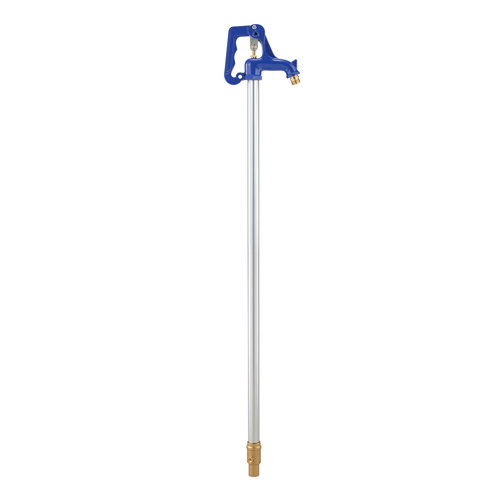 VEVOR Frostsicherer Gartenhydrant, 1280 mm, Außenwasserhahn mit 609,6 mm Eingrabetiefe, G 3/4 Zoll Rohranschluss & Schlauchkupplung, bleifreier Hydrant für Bewässerung von Garten & Bauernhof