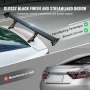 VEVOR GT Wing Autospoiler, 110 cm Universalspoiler mit Einzeldeck, verstellbares leichtes Aluminium, Auto-Heckspoilerflügel, Rennspoiler BGW/JDM Drift Schwarz