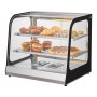 VEVOR 2-stufiger kommerzieller Speisenwärmer Pizzaschrank Zange 850W 111L