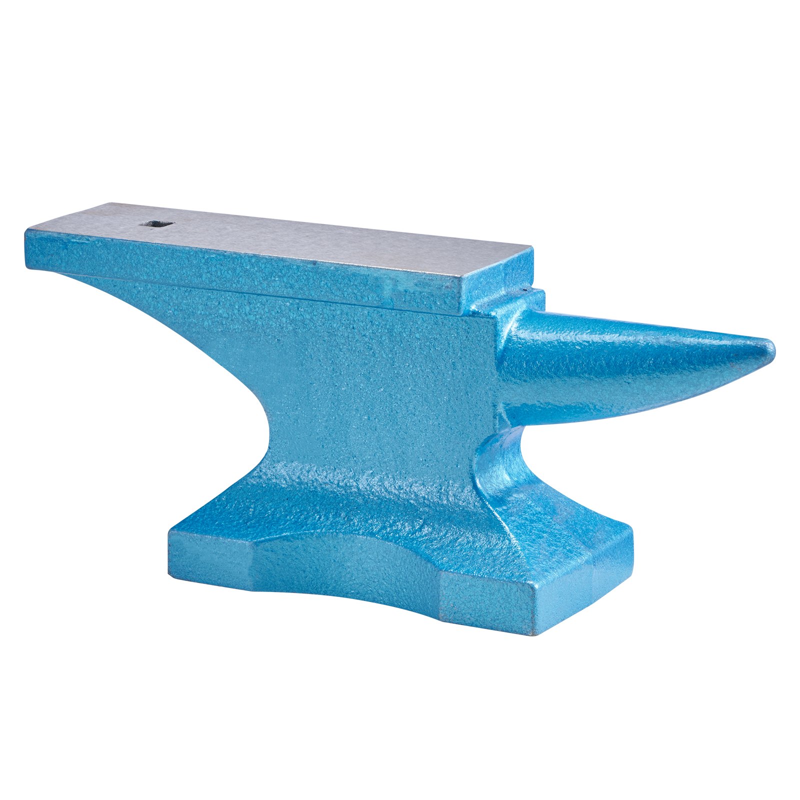 VEVOR Amboss 10 KG (22 LBS) Schmiede-Amboss für Schmiede Einzelnes Horn aus Gusseisen Schmiedwerkzeug robust