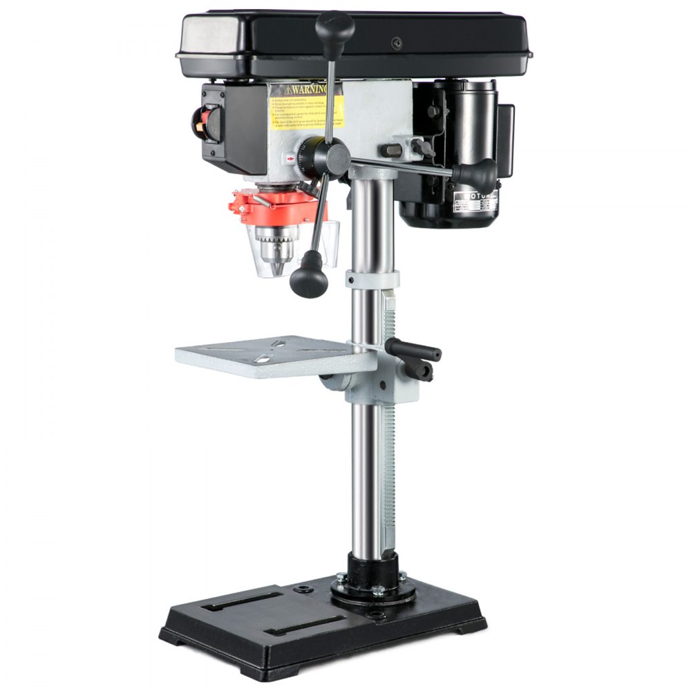 Tischbohrmaschine Standbohrmaschine 450w 5-speed 5/8’’(16mm) Einstellbar Tisch