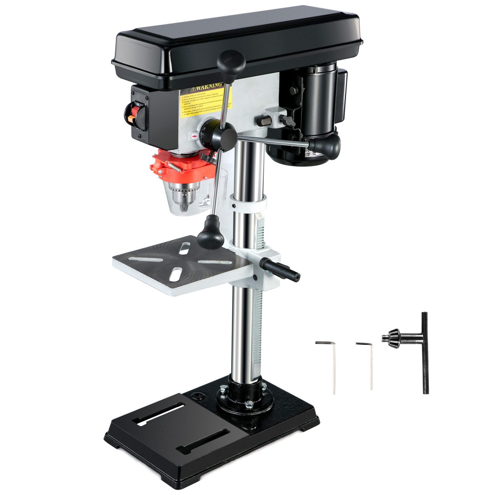 Tischbohrmaschine Standbohrmaschine 450w 5-speed 5/8’’(16mm) Einstellbar Tisch