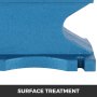 VEVOR Einzelhornamboss aus Gusseisen 45 kg robuster runder Hornamboss, Schmied, Juwelier, Metallschmied, Schmiedewerkzeug, Gusseisenamboss, Schmiedewerkzeuge und -ausrüstung Blau