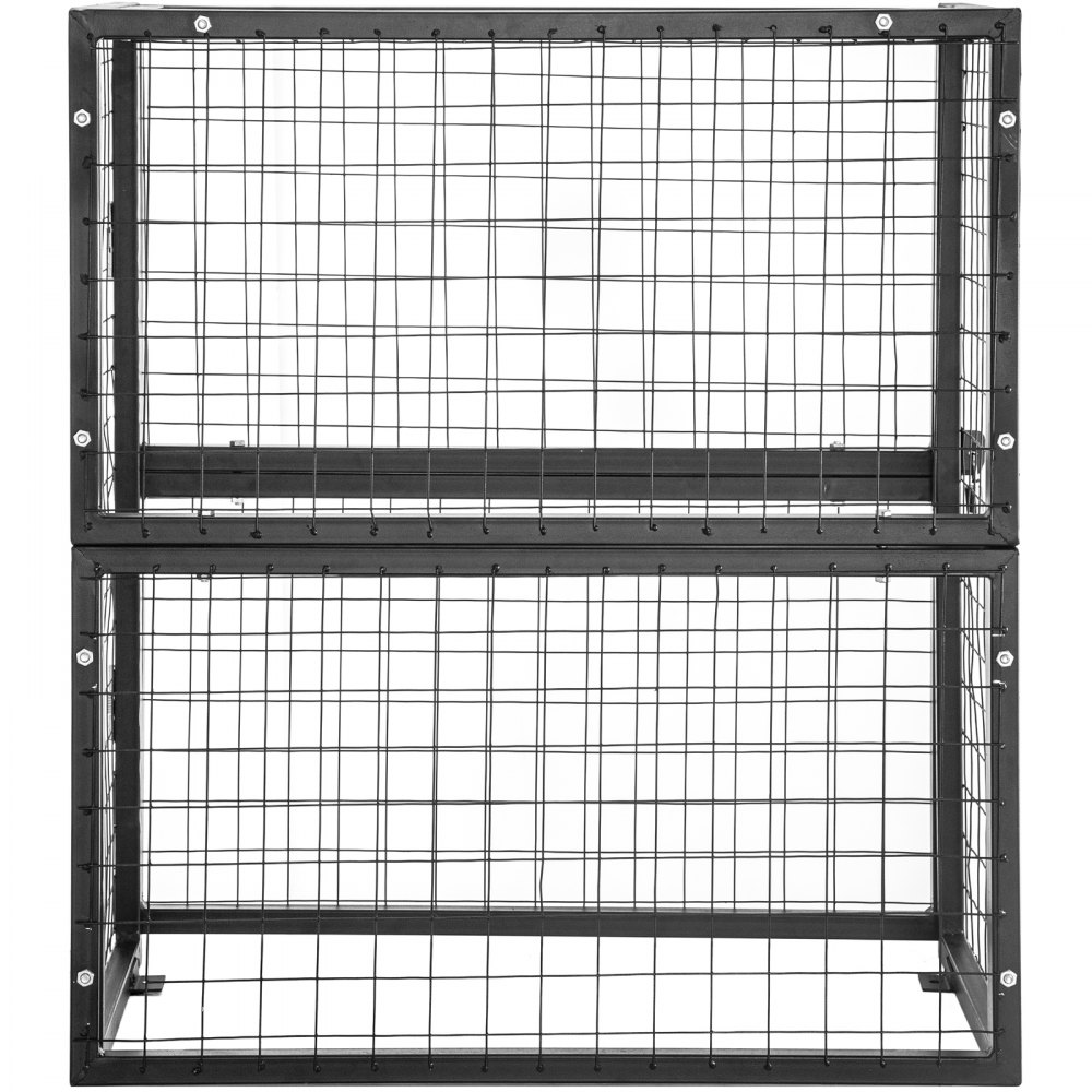 Vevor Gasflaschenlagerung Gasflasche Lagerschrank 2x19 Kg Depot Aufbewahrung