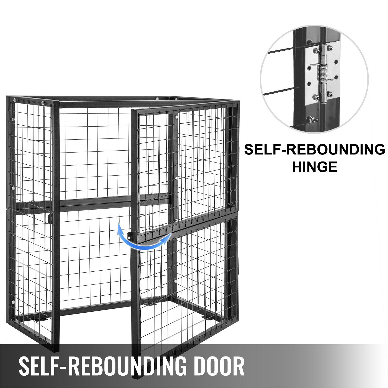 Vevor Gasflaschenlagerung Gasflasche Lagerschrank 2x19 Kg Depot Aufbewahrung