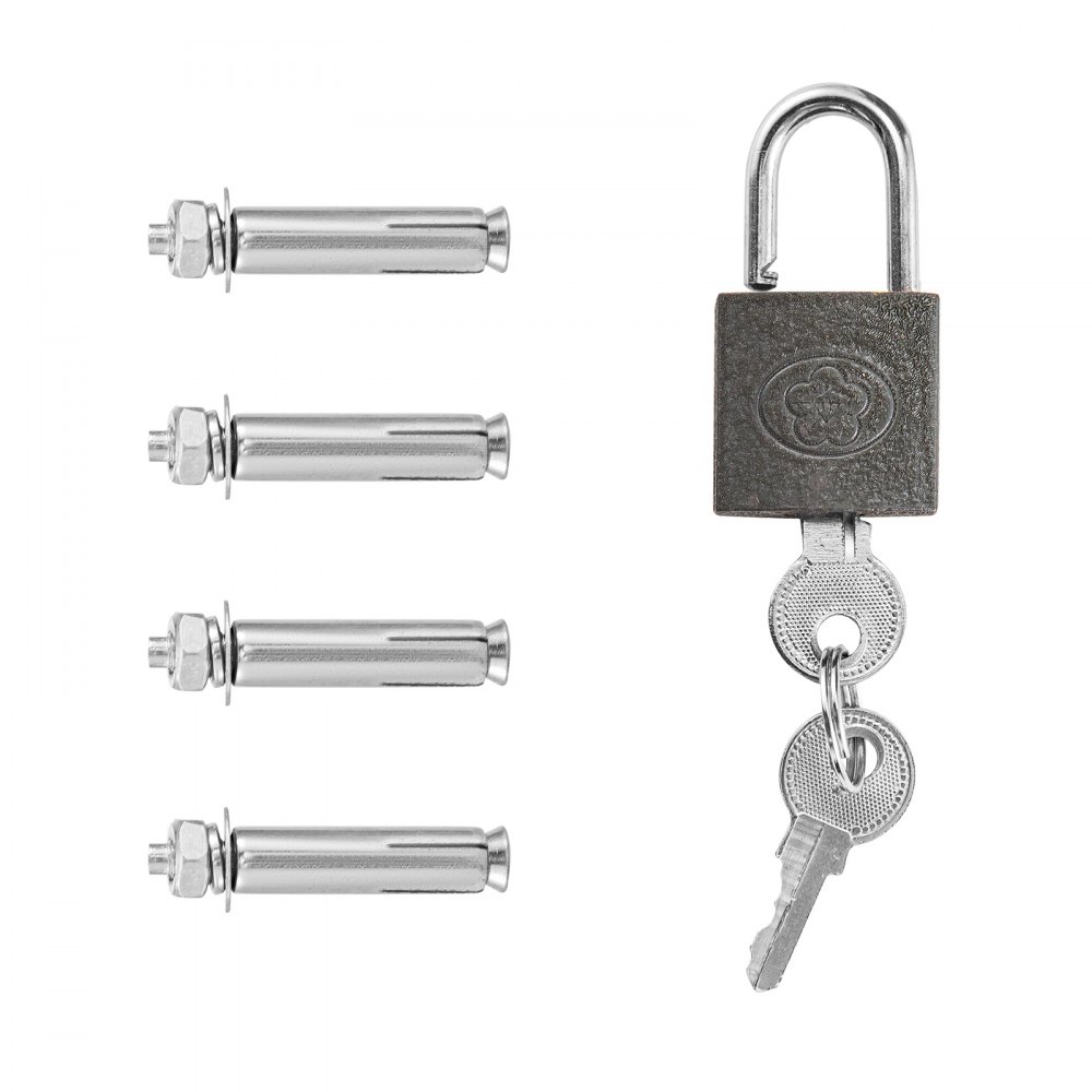 Vevor Gasflaschenlagerung Gasflaschen Aufbewahrung 4 X19 Kg Lagerschrank Depot