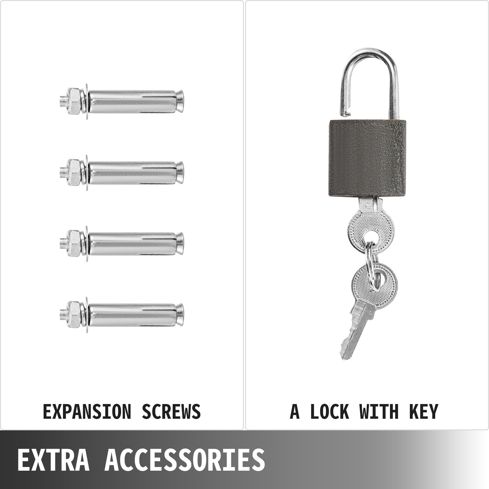 VEVOR Gasflaschenlagerung 42LB Gasflasche Lagerschrank 2x19kg rot Aufbewahrung