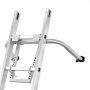 VEVOR ladder stabilizer 150 kg, steel ladder roof hook, ladder stabilizer with wing span/wall extension accessory, wall ladder spacer, stable ladder spacer arms for gutters