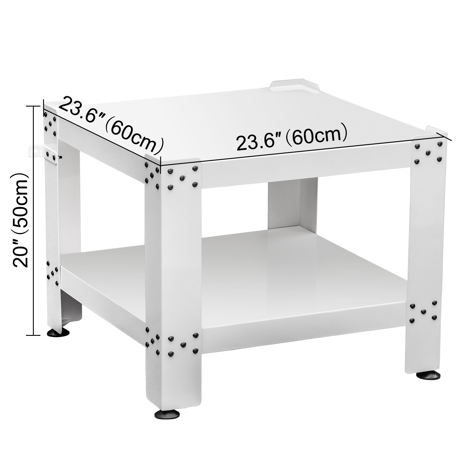 Vevor Waschmaschinen Untergestell Unterbau Unterschrank 60x60x50 Cm Eisen 150 Kg