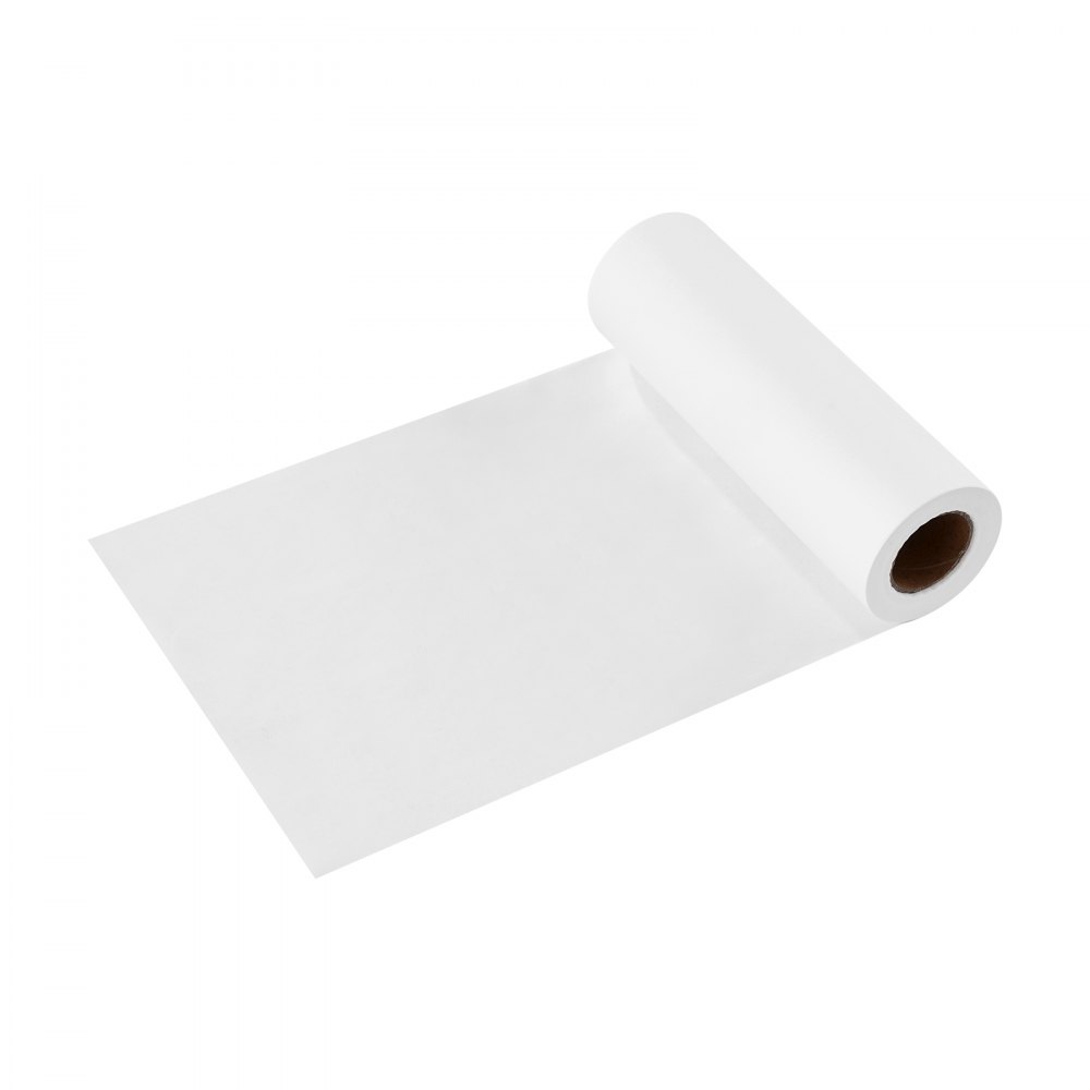 VEVOR Disposable Face Pillow and Massage Table Covers, 25 Packs 216 mm x 68.58 m, Disposable Headrest Paper, Ideal for Massage, Examination and Chiropractic Tables, White