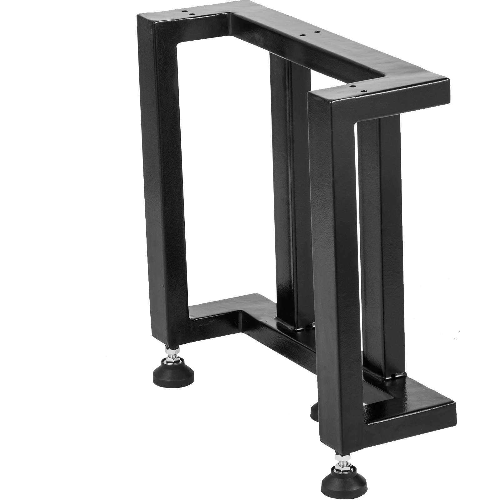 Vevor Metall Tischkufen Tischbeine Tischuntergestell 2 Stk. 45x15x40cm Schwarz