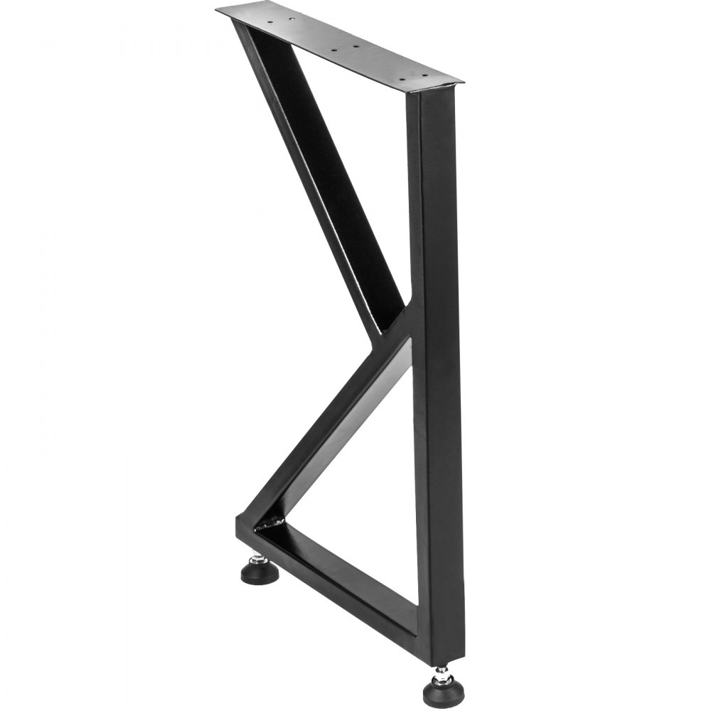 Vevor Tischuntergestell Tischbeine 2 Stk. K-form 45x8x71 Cm Eisen/stahl Schwarz