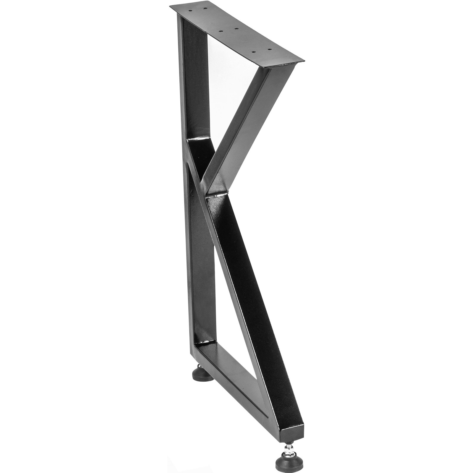 Vevor Tischuntergestell Tischbeine 2 Stk. K-form 45x8x71 Cm Eisen/stahl Schwarz