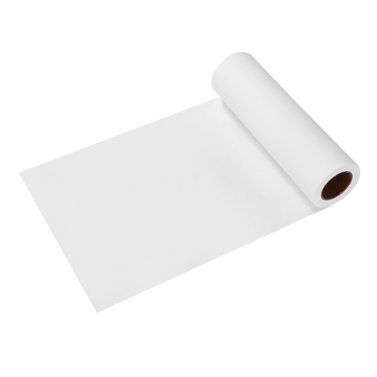 VEVOR Disposable Face Pillow & Massage Table Covers, 25 Packs 216 mm x 38.1 m, with Crepe Paper, Headrest Paper, Ideal for Massage, Examination & Chiropractic Tables, White