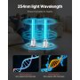 VEVOR HVAC-Luftreiniger für das ganze Haus, 18 W, 175 mm, UV-UVC-Licht im Kanal für Klimaanlagenkanäle, Luftwäscher mit 2 Ersatzbirnen, HVAC-UV-Lampen, Air Purifier für Klimaanlagen