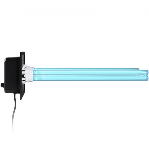 VEVOR HVAC Luftreiniger 24W | UV-C Luftdesinfektion Für Klimaanlagen | Mit 2 Lampen 254nm