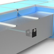 VEVOR HVAC-Luftreiniger 25W 254nm UV-Luftreiniger im Kanal für Klimaanlagen