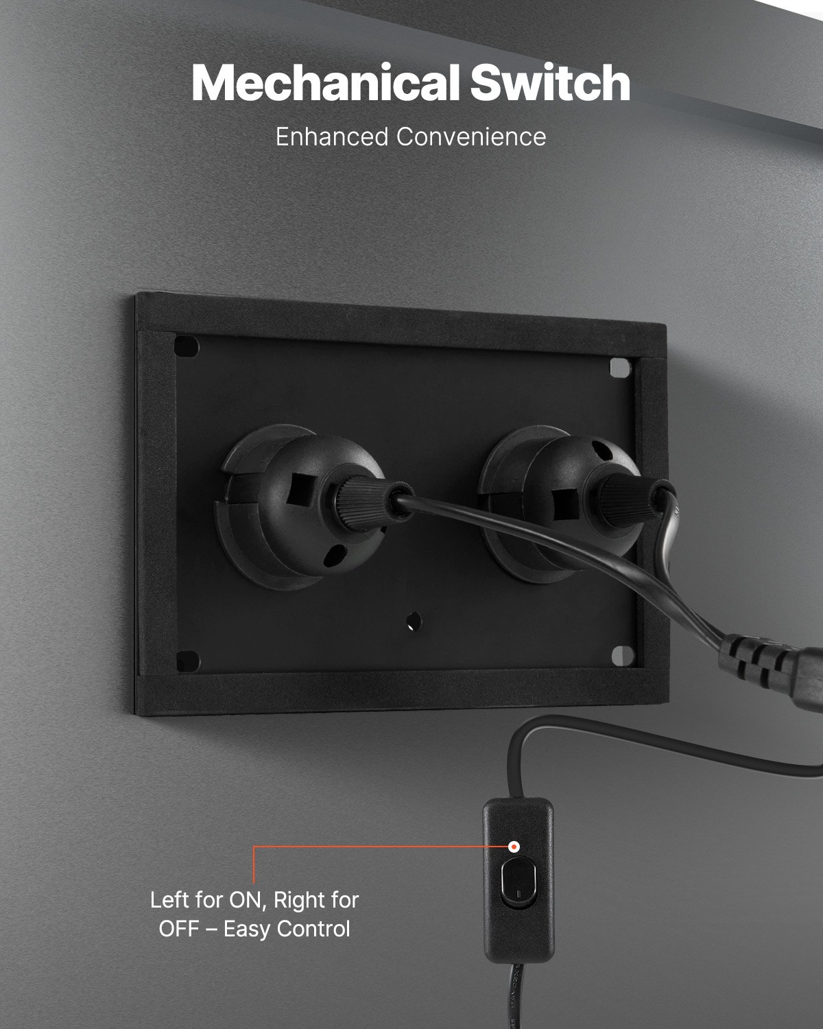 VEVOR HVAC-Luftreiniger für das ganze Haus, 50 W, 254 nm, UV-UVC-Licht im Kanal für Klimaanlagenkanäle, Luftwäscher mit 2 Ersatzbirnen, HVAC-UV-Lampen, Air-Purifier für Klimaanlagen