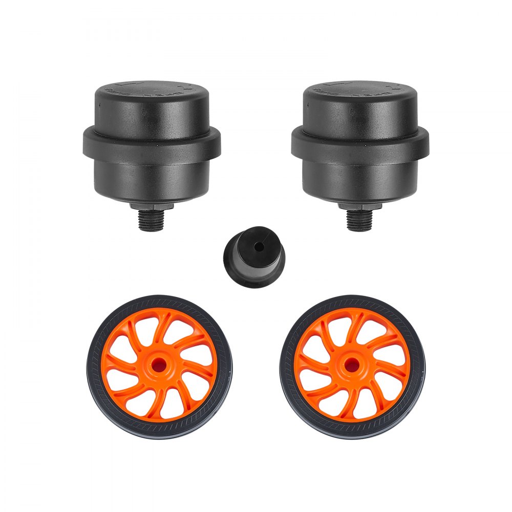 VEVOR 9,3 Gallonen-Luftkompressor, 2,5 PS, 2,2 CFM bei 90 PSI, ölfreier Luftkompressortank und max. 116 PSI Druck, 70 dB ultraleiser Kompressor für Autoreparatur, Reifenbefüllen, Spritzlackieren, Nageln von Holzarbeiten