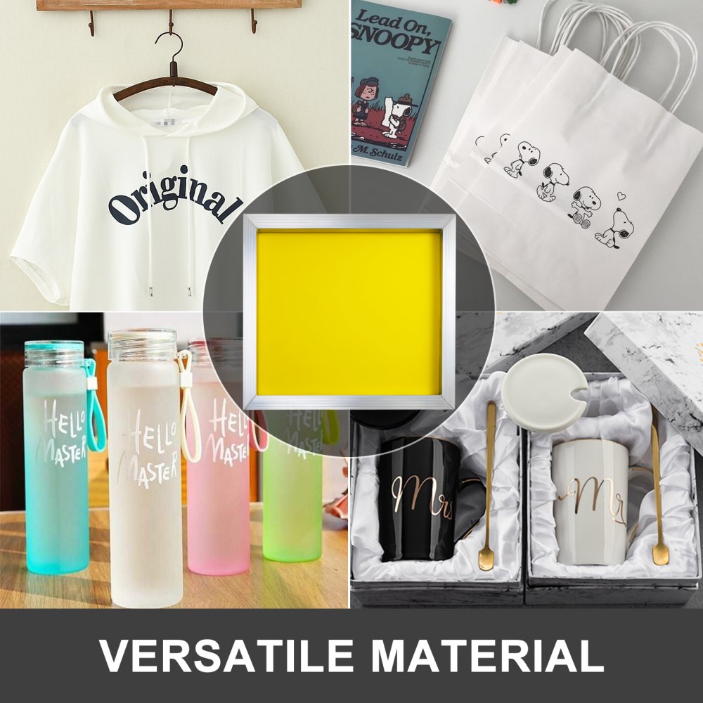 6 Stück Aluminium Siebdruck Bildschirme 50x60 Cm Drücken Keramik 230 Mesh