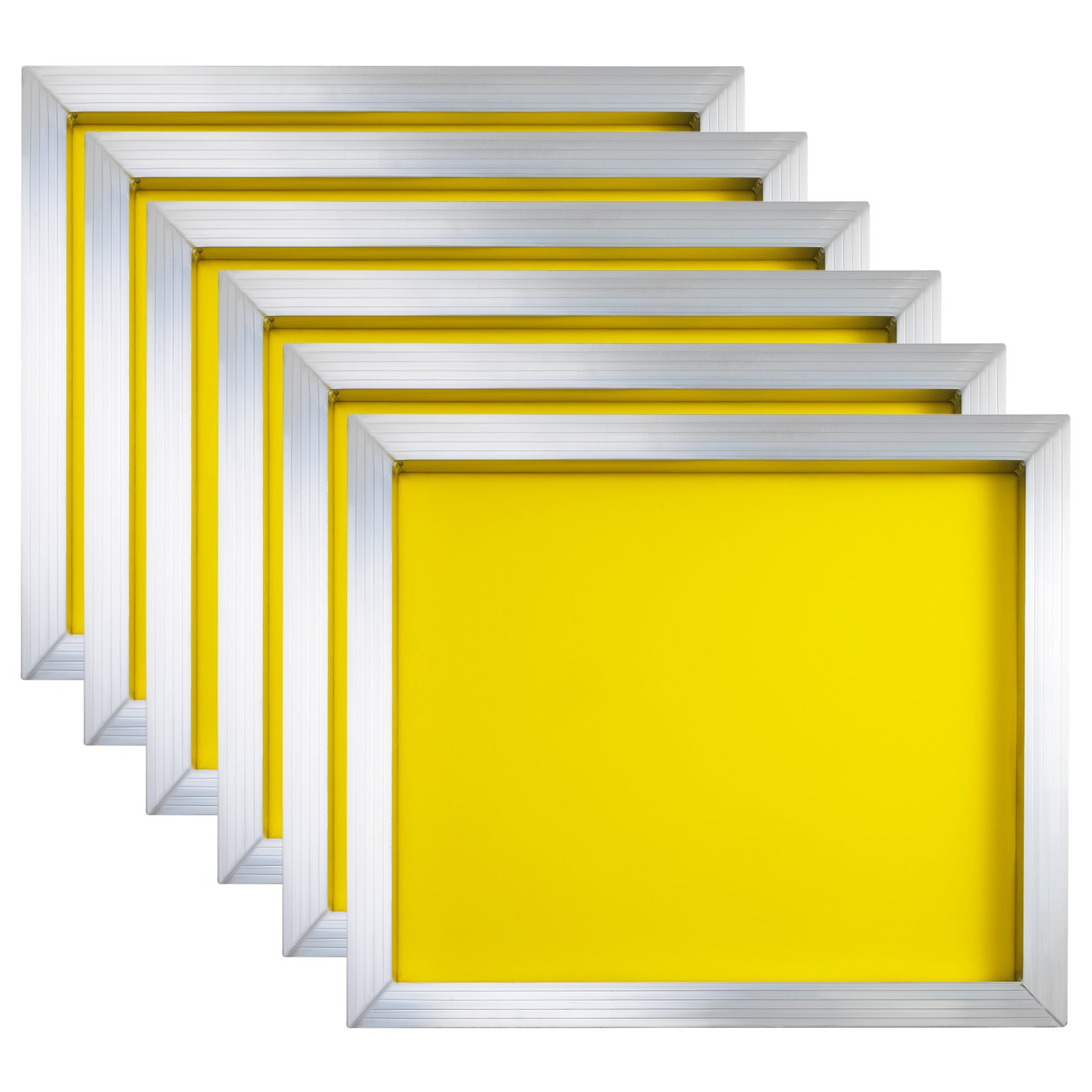 6 Stück Aluminium Siebdruck Bildschirme 50x60 Cm Drücken Keramik 230 Mesh
