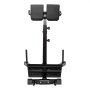 VEVOR multifunktionale Hyperextensionsbank Rückenstrecker Rückenverlängerung römischer Stuhl (Kohlenstoffstahl) 158 kg belastbare rollbare Rückentrainer Fitness-Hantelbank Heim-Fitnessstudio