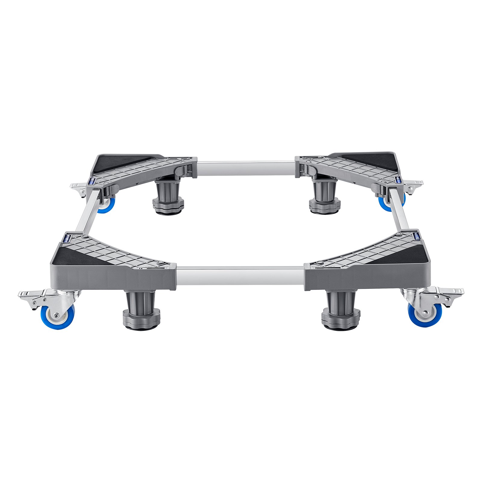 VEVOR Möbelwagen, Möbelwagen, 4 Räder, tragbare bewegliche Rollen, robust, ineinandergreifend, klein, flach, für schwere Möbel, 2 Stück, 40,6 x 27,9 cm, 227,8 kg Kapazität, schwarz