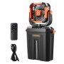 VEVOR Akku Camping Ventilator, 2400 U/min Motor, Outdoor Nebelventilator mit 12-L-Wassertank, 20000-mAh-Akku, 4 Gänge & 3 Beleuchtungsmodi, Wasserkühlung Nebelfan für Camping, Angeln, Reisen
