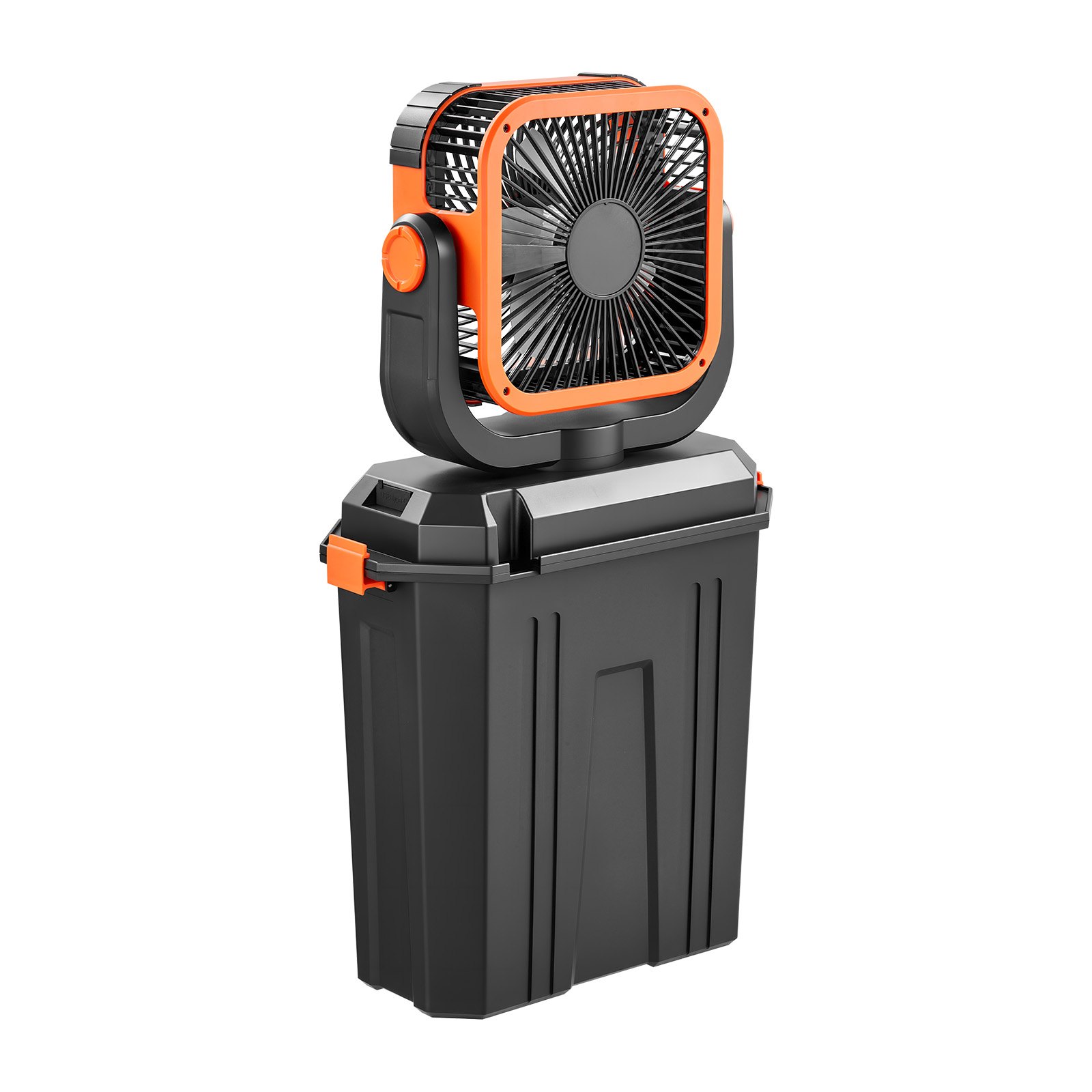 VEVOR Misting Fan, 2400RPM Motor Camping Misting Fan, Mister Cooling Fans with 12L Water Tank, 20000mAh Battery, 4-Speed Wind & 3 Lighting Modes, Water Cooling Fans for Indoor, Outdoor, Patio
