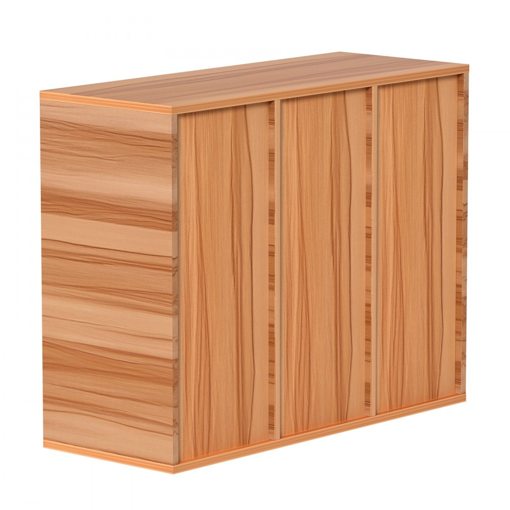 VEVOR Wooden Literature Organizer with 27 Compartments, Adjustable Shelves, Medium Density Fiberboard Mailbox, Storage for Files, Documents, Papers, Magazines in the Office, Home, School