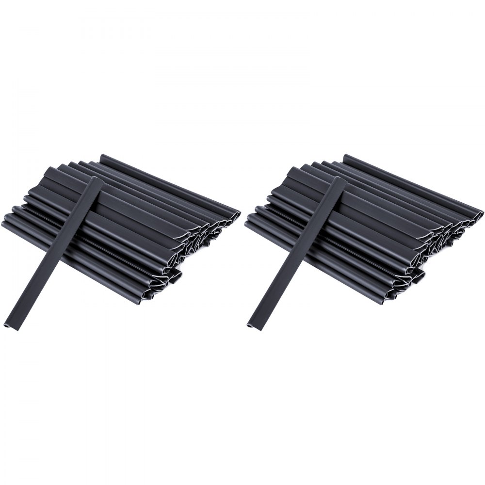 Vevor 2x70m Pvc Sichtschutz Streifen Doppelstabmatten Sichtschutzfolie Anthrazit