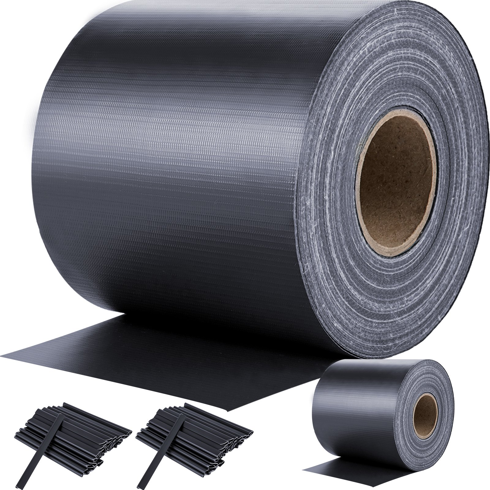 Vevor 2x70m Pvc Sichtschutz Streifen Doppelstabmatten Sichtschutzfolie Anthrazit