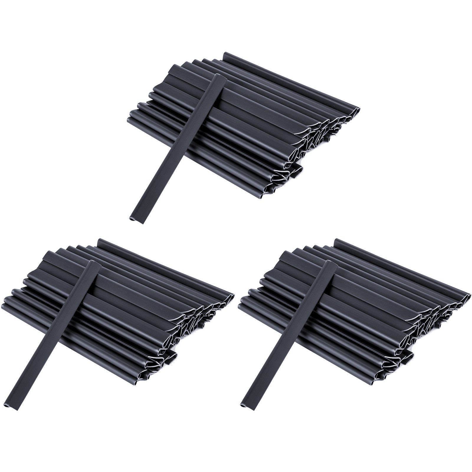 Vevor 3x70m Pvc Sichtschutz Streifen Doppelstabmatten Sichtschutzfolie Anthrazit