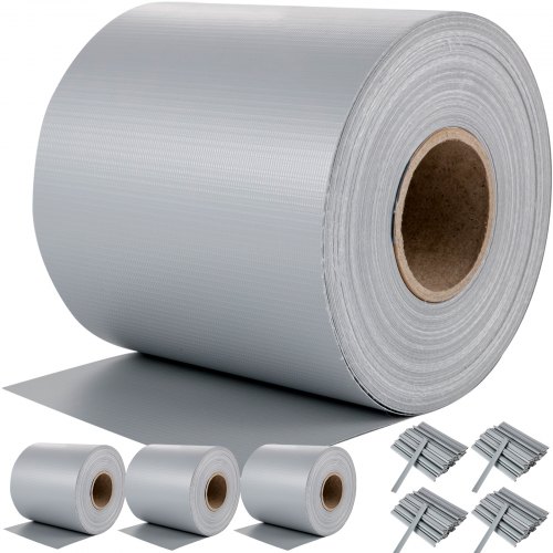 Vevor Balkon Sichtschutz Sichtschutz S Trip Zaun 4 Rollen 65 Mx19 Cm Pvc Zaun