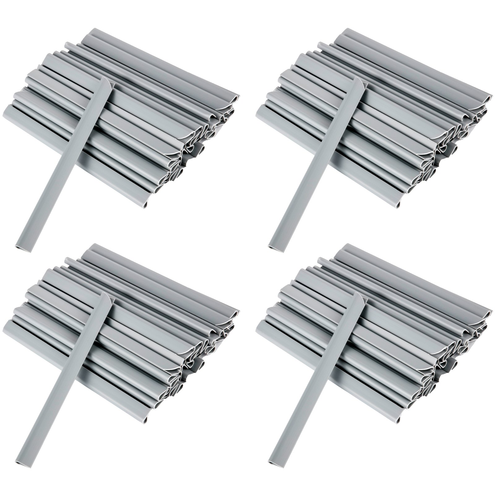 Vevor Balkon Sichtschutz Sichtschutz S Trip Zaun 4 Rollen 65 Mx19 Cm Pvc Zaun