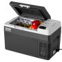 VEVOR Tragbarer Autokühlschrank, 12-Volt-Autokühlschrank, 25 L Einzelzonen-Tragbarer Gefrierschrank, Einstellbare Temperatur, Kompressorkühler für Zuhause, Outdoor, Camping, Wohnmobil, Auto