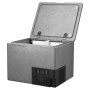 VEVOR Kompressor Kühlbox  40 L, Auto Kühlschrank aus Ultraleichtem EPP, Elektrische Gefrierbox mit App-Steuerung, 12 V/24 V DC, -10 °C bis 10 °C, für LKW, Van, RV, SUV, Boot, Reisen & Camping