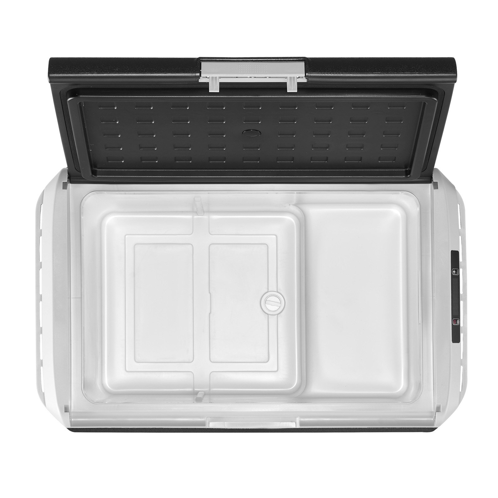 VEVOR 12 Volt Car Refrigerator, 50L Car Fridge, Portable Electric Cooler with -20℃ to 20℃ Adjustable Temperature, 12/24V DC and 100- 240V AC Compressor Freezer for Outdoor, Camping, Travel, RV