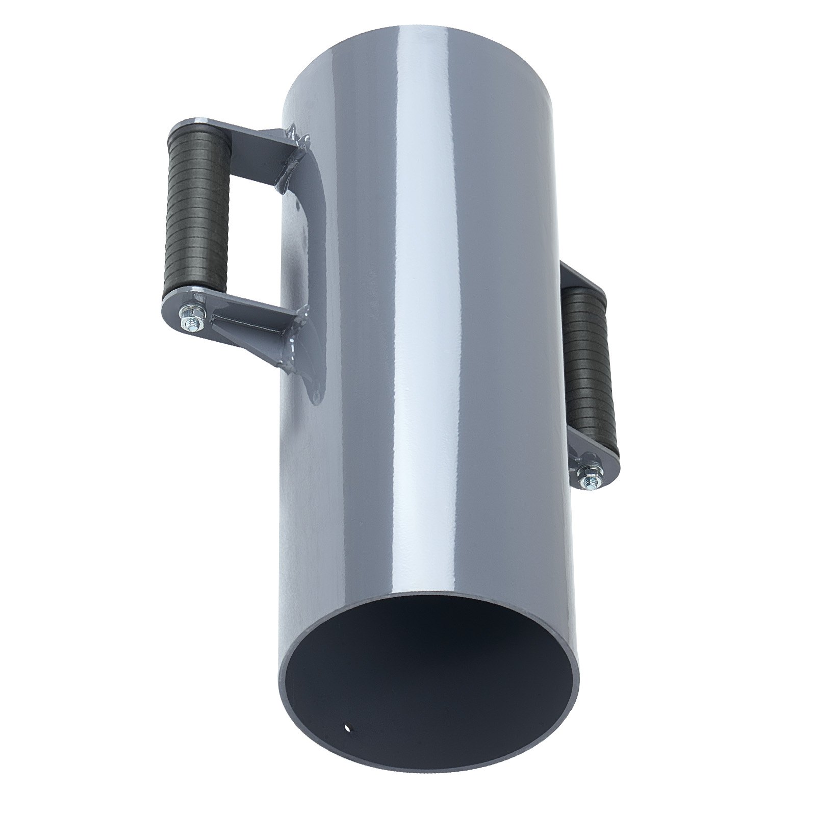 VEVOR Pfahlramme, Handramme mit 2 Handgriffen, Pfostenramme für Holzzäune, Zaunpfahlramme für T-Pfosten mit Innendurchmesser bis zu 15,5 cm, Ideal für Bauernhof, Garten, Hof, 430x308x165,5 mm