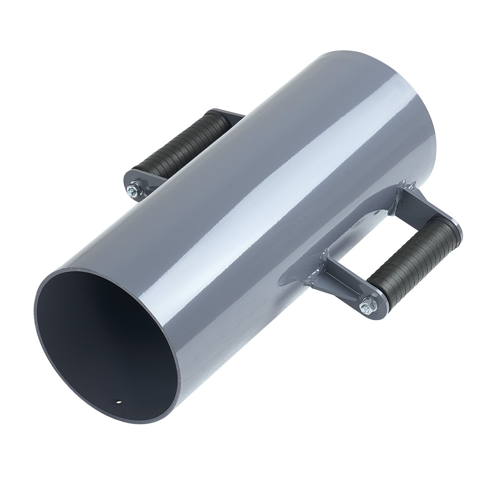 VEVOR Pfahlramme, Handramme mit 2 Handgriffen, Pfostenramme für Holzzäune, Zaunpfahlramme für T-Pfosten mit Innendurchmesser bis zu 15,5 cm, Ideal für Bauernhof, Garten, Hof, 430x308x165,5 mm