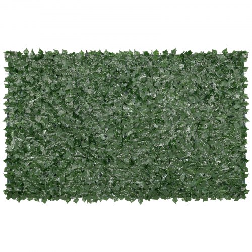 VEVOR Knstliche Hecke 150 x 300 cm Efeu Blatt Sichtschutz  Seidenstoff-Bltter PE-Trger Kunststoff-Rahmenmaterial Sichtschutzgitter  mit Blttern Pflanzenwand Zaun Ideal fr Garten Terrasse Balkon | VEVOR DE
