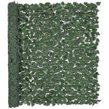 VEVOR Sichtschutzzaun aus Efeu, 1500 x 2490 mm, Pflanzenwand, grüner Efeuzaun mit verstärkter Verbindung, künstliche Hecken mit Weinblättern als Dekoration für Garten, Hof und Terrasse