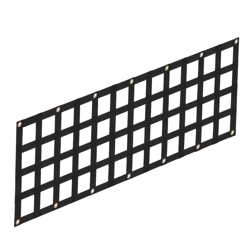 VEVOR Heckklappennetz, 1525 x 470 mm, LKW-Ladeflächennetz mit 4 verstellbaren Teleskopgurten, ausziehbar und langlebig, flexible Einstellung, Gepäcknetz geeignet für Pickup, Anhänger, LKW, Jeep, SUV