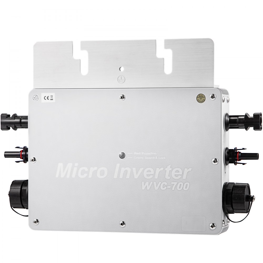 Vevor Solar Grid Tie Micro Wechselrichter Solar Micro Inverter 700w Wasserdicht