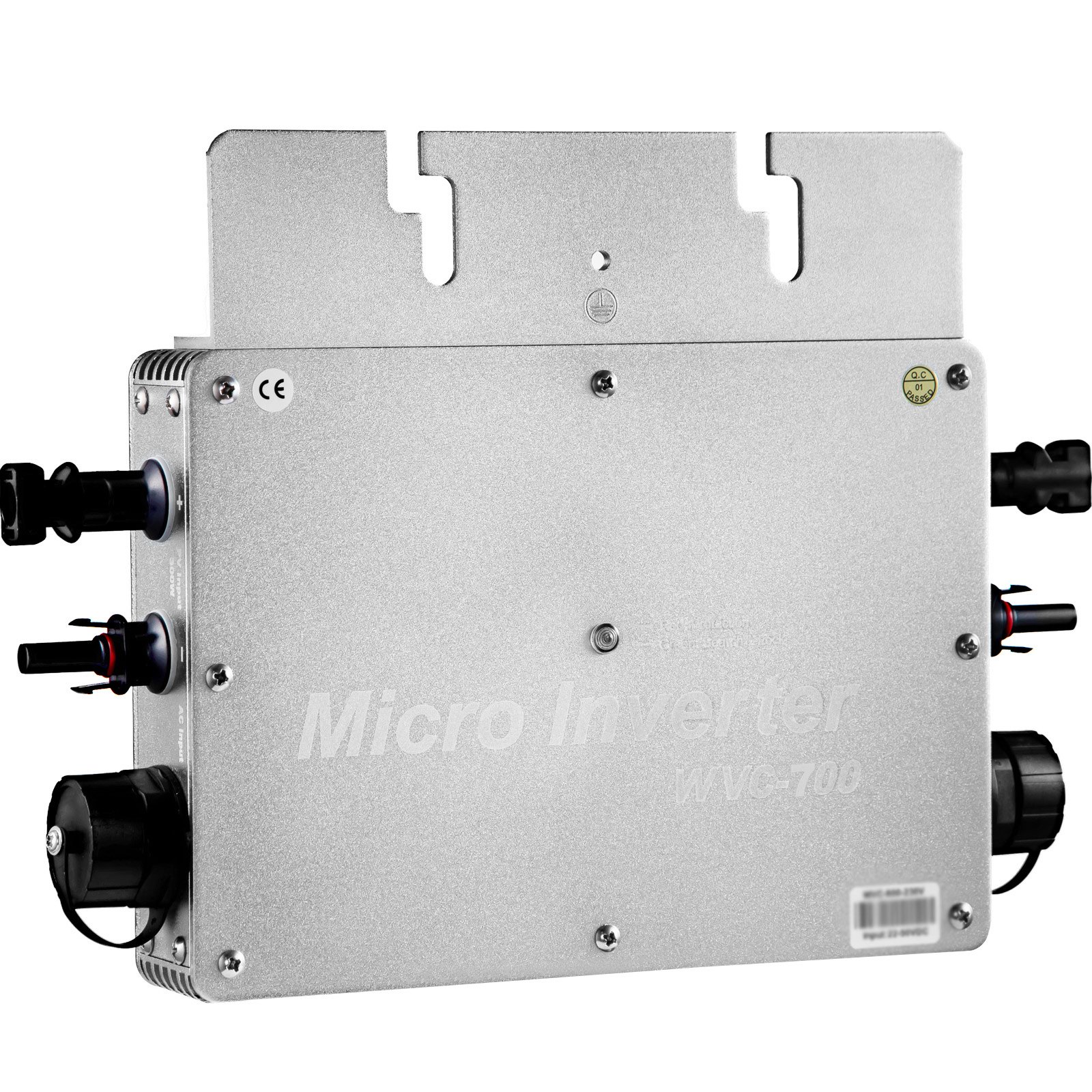 Vevor Solar Grid Tie Micro Wechselrichter Solar Micro Inverter 700w Wasserdicht