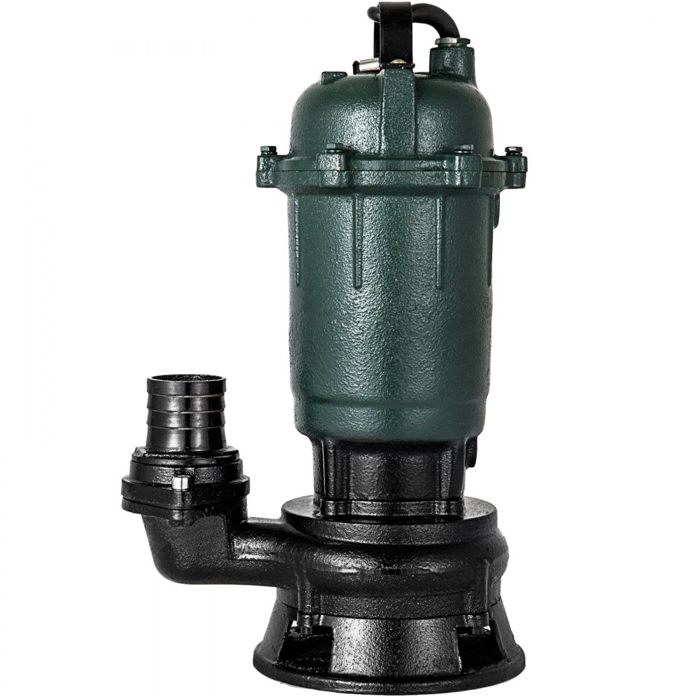 0,5 Kw Schmutzwasserpumpe Fäkalienpumpe ø50mm Güllepumpe Abwasserpumpe Hot